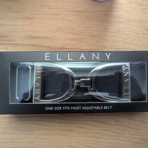 Silver Buckle Black Belt